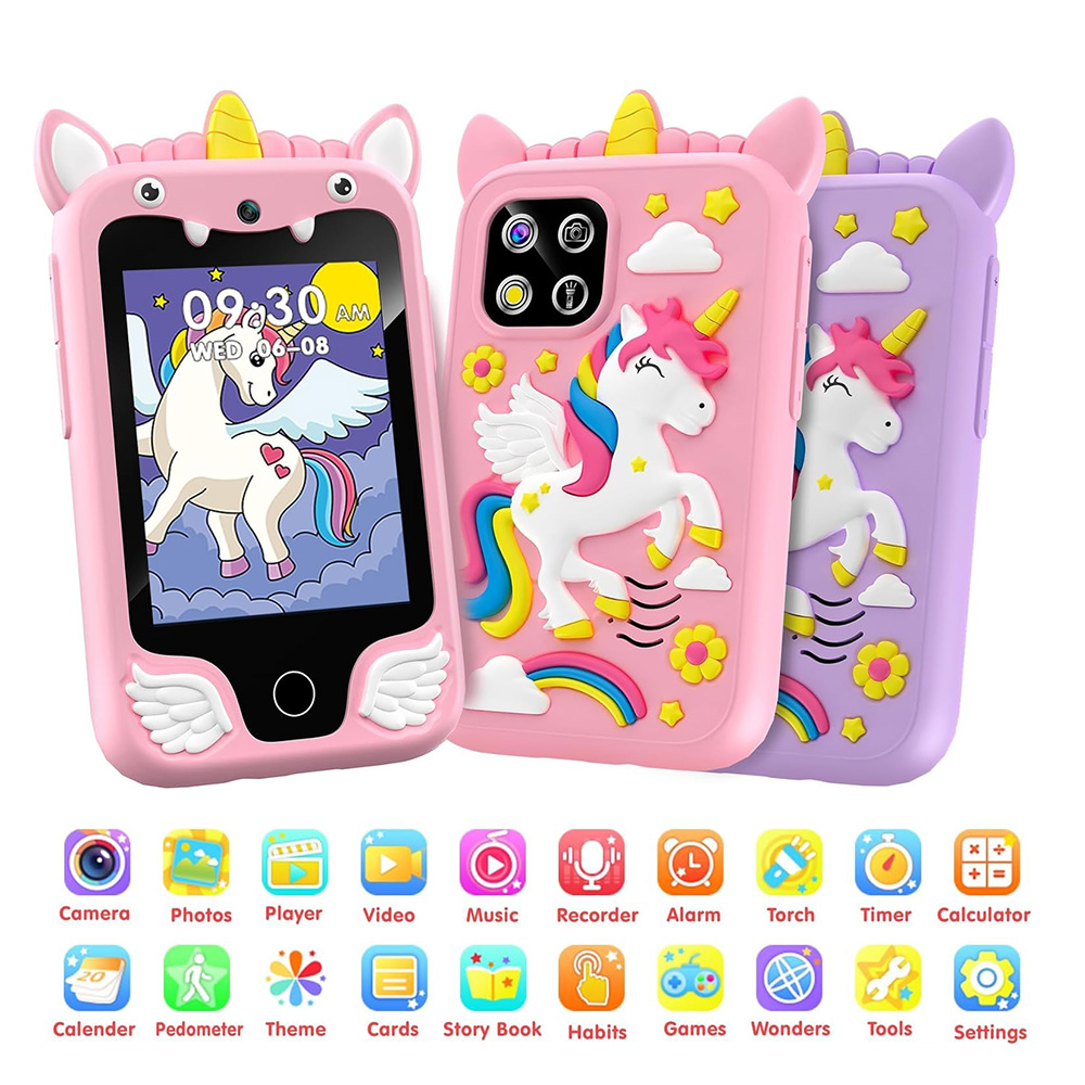 Kids Education Mobile - Kids Smart Phone Camera Toys Touchscreen