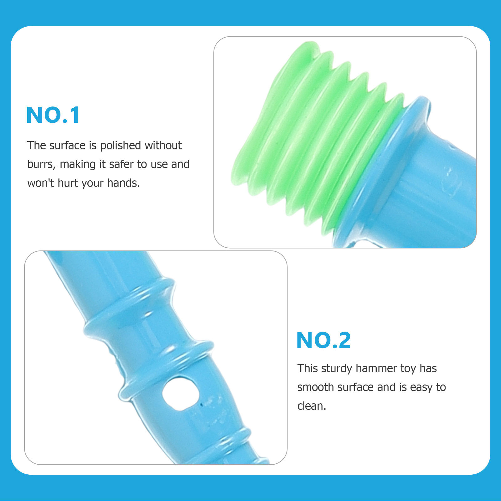 Kids Education Classes - 6Pcs Baby Music Hammer Multi-Purpose Fun