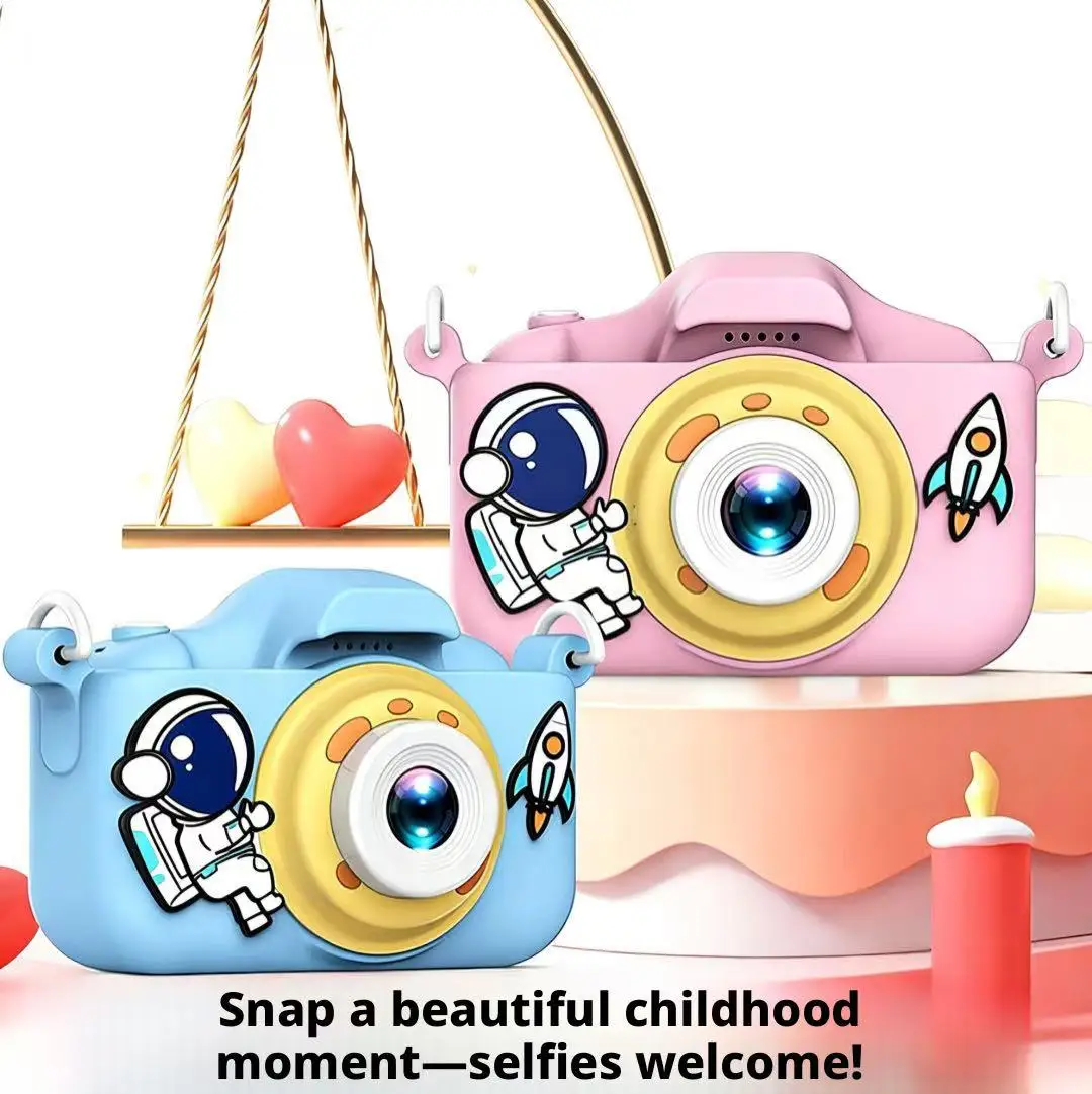 Kids Camera HD Dual Lens 1080P - đánh giá và giá Kids Education Video
