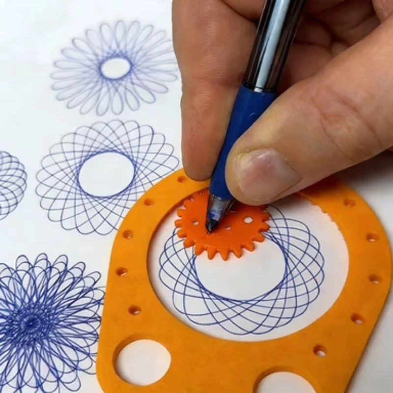 Geometry Spirograph Drawing St - đánh giá và giá Kids Education Template