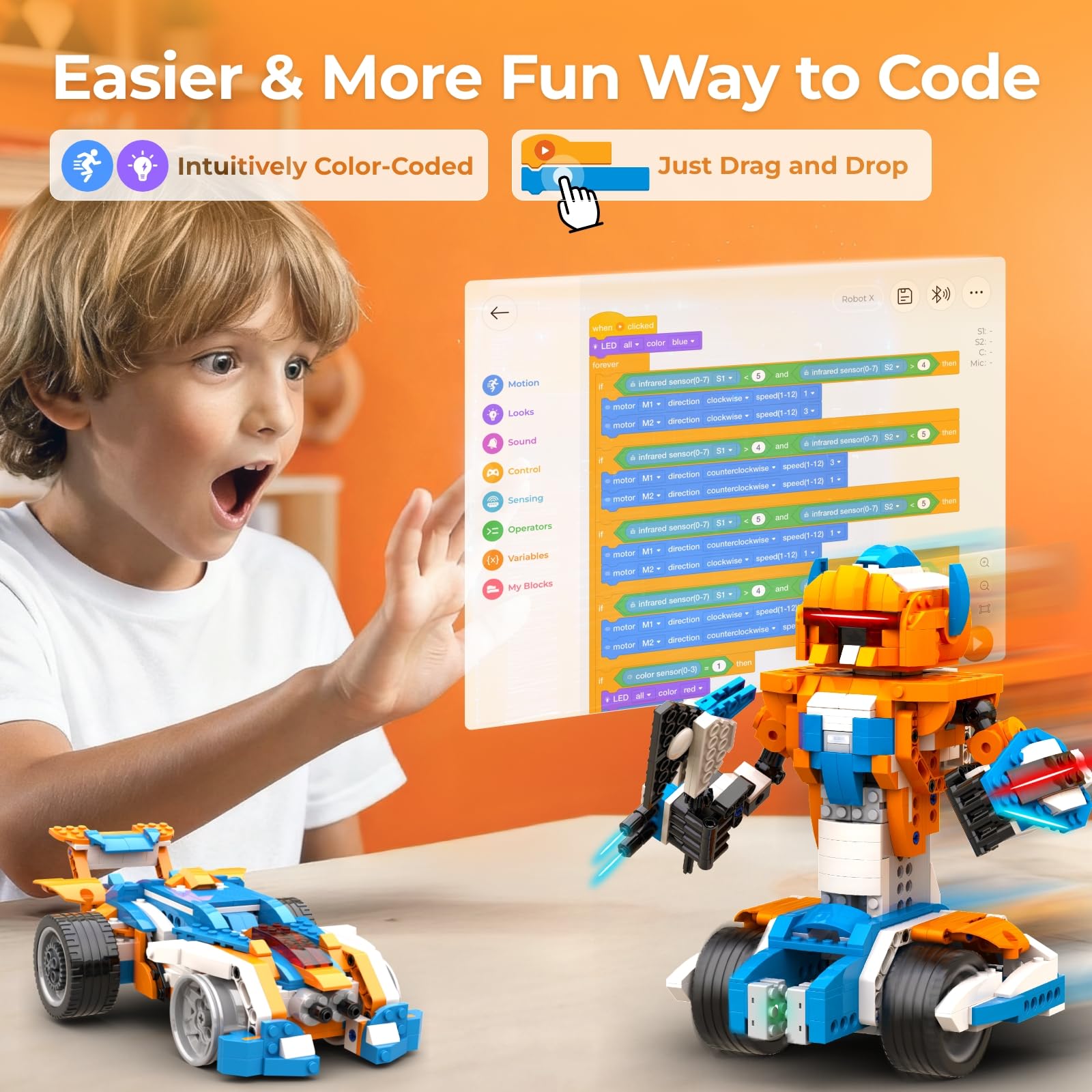 Apitor Robot X Building Kit 12 - đánh giá và giá Kids Education App Free
