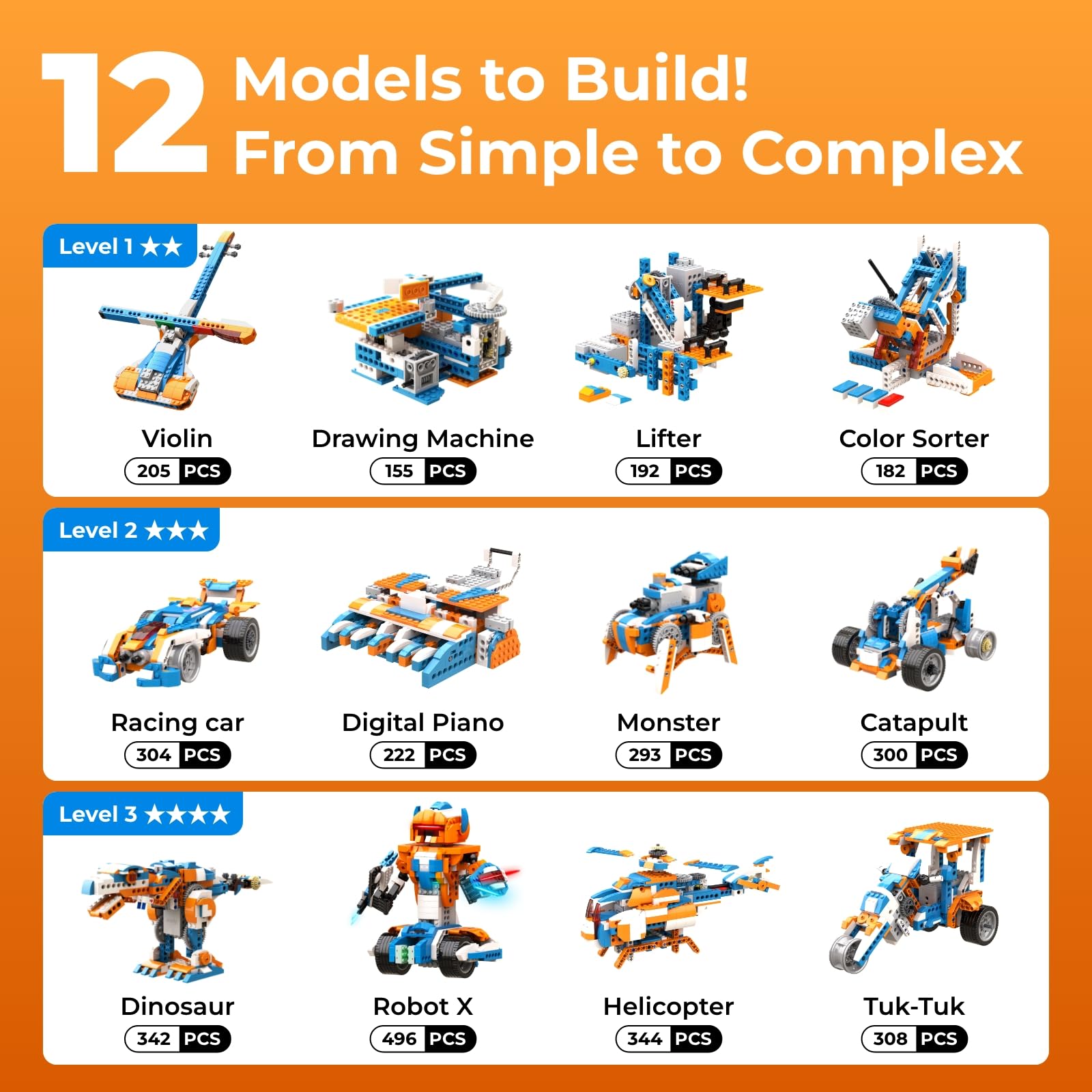 Apitor Robot X Building Kit 12 - đánh giá và giá Kids Education App Free