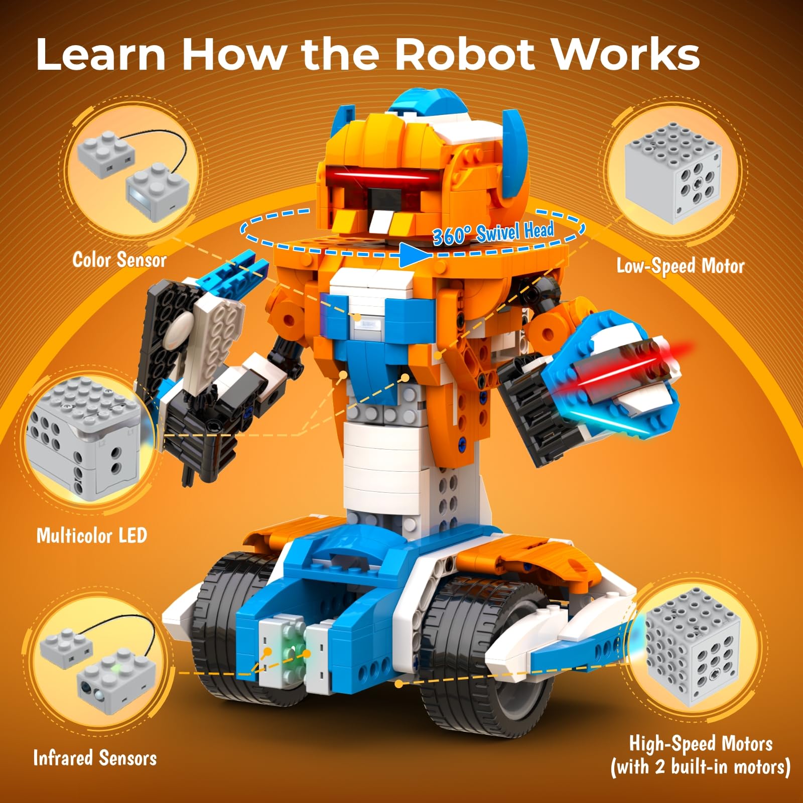 Apitor Robot X Building Kit 12 - đánh giá và giá Kids Education App Free