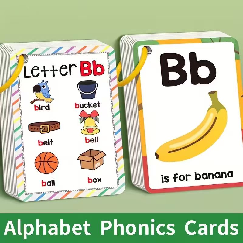 Alphabet Phonics Flash Cards f - đánh giá và giá Phonics Card Game