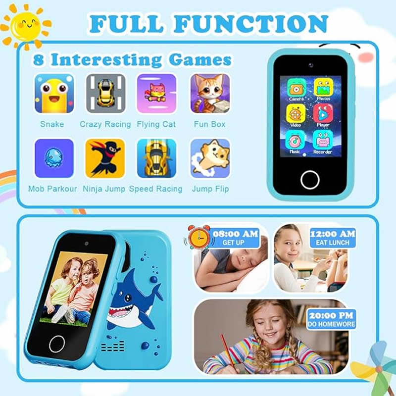 Kids Smart Phone Camera 2.8 In - đánh giá và giá Kids Education Mobile