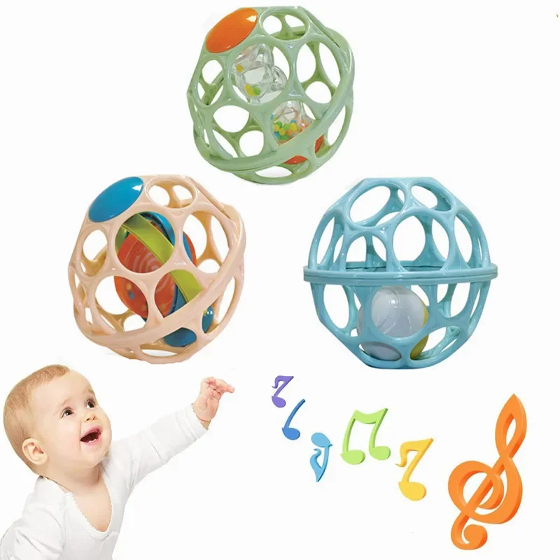 Baby Hand Rattle Soft Ball Toy - đánh giá và giá Kids Education Mobile