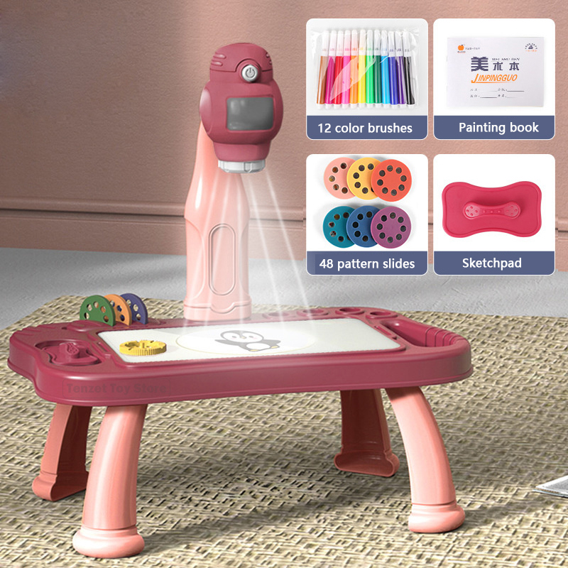 Thông Minh Máy Chiếu Trẻ Em Tr - đánh giá và giá Kids Education Tools