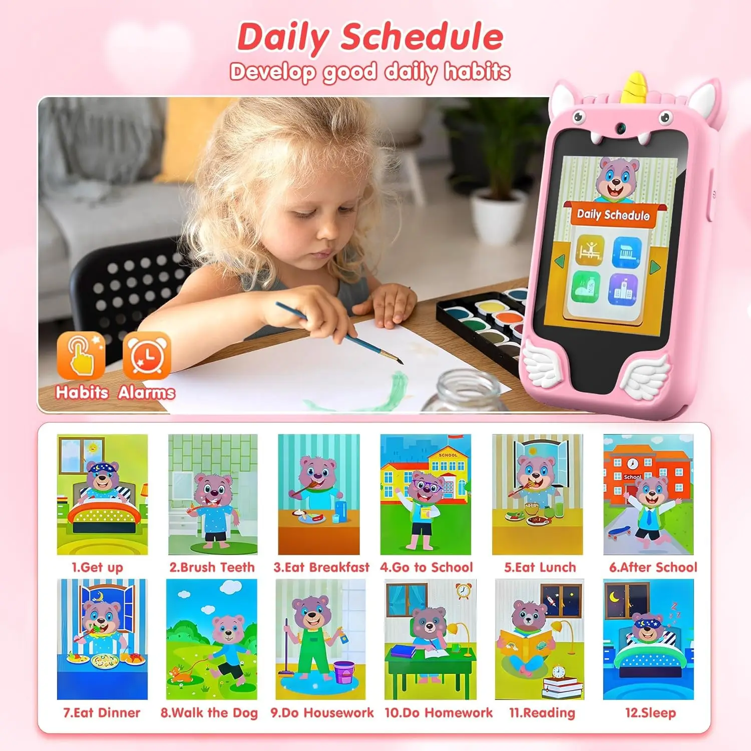 Kids Smart Phone Camera Toys T - đánh giá và giá Kids Education Mobile