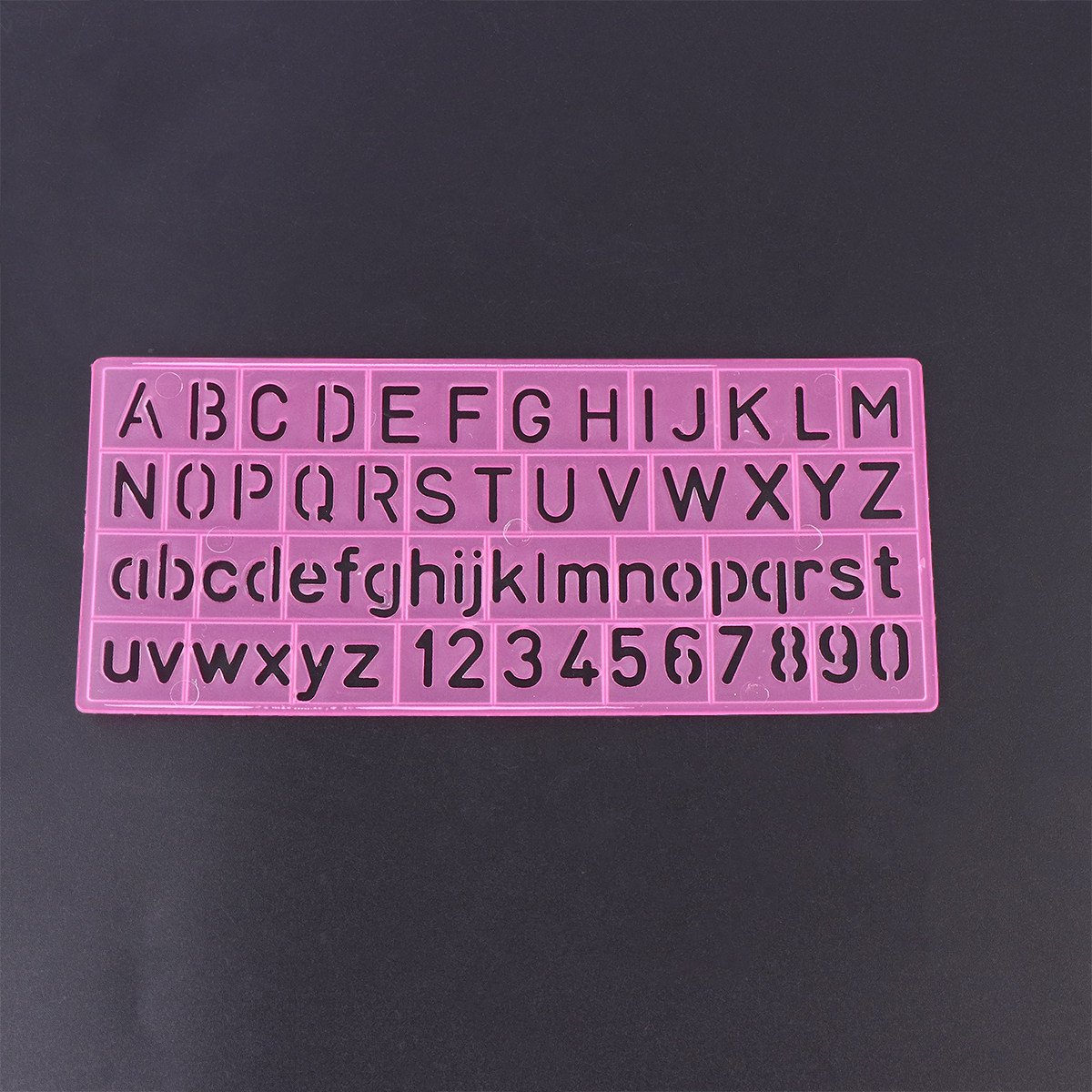 4Pcs Plastic Graffiti Rulers A - đánh giá và giá Kids Education Template