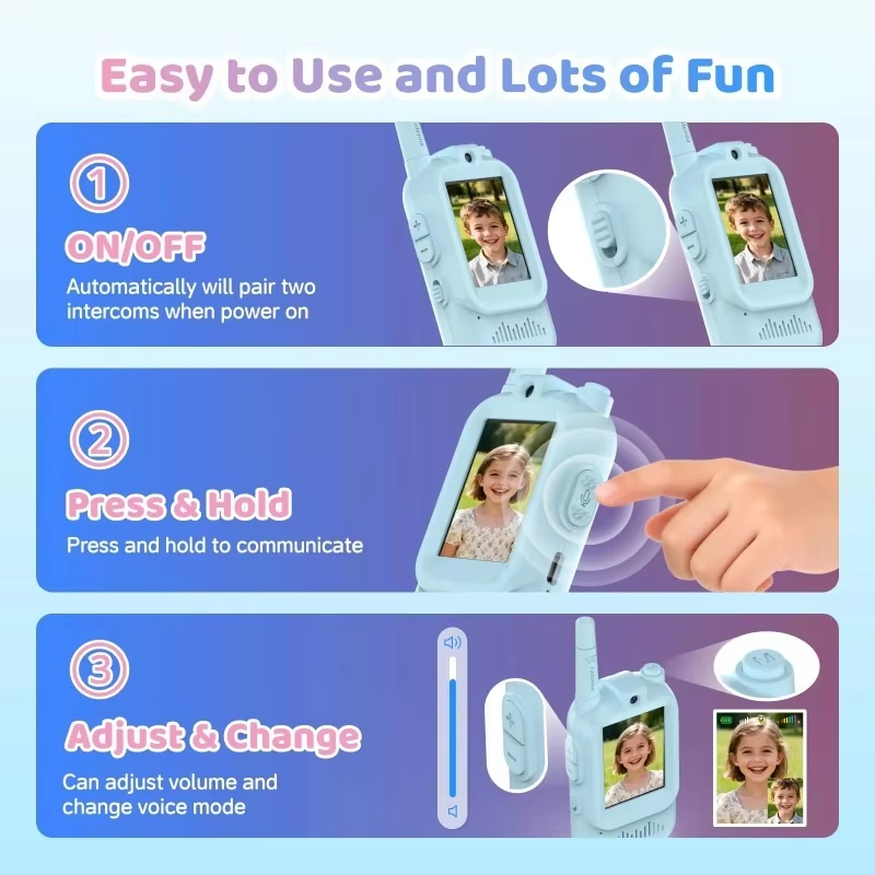 Kids Video Walkie Talkies 2 Pa - đánh giá và giá Kids Education Video