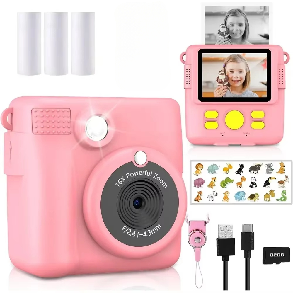 Instant Print Camera for Kids, - đánh giá và giá Kids Education App Free