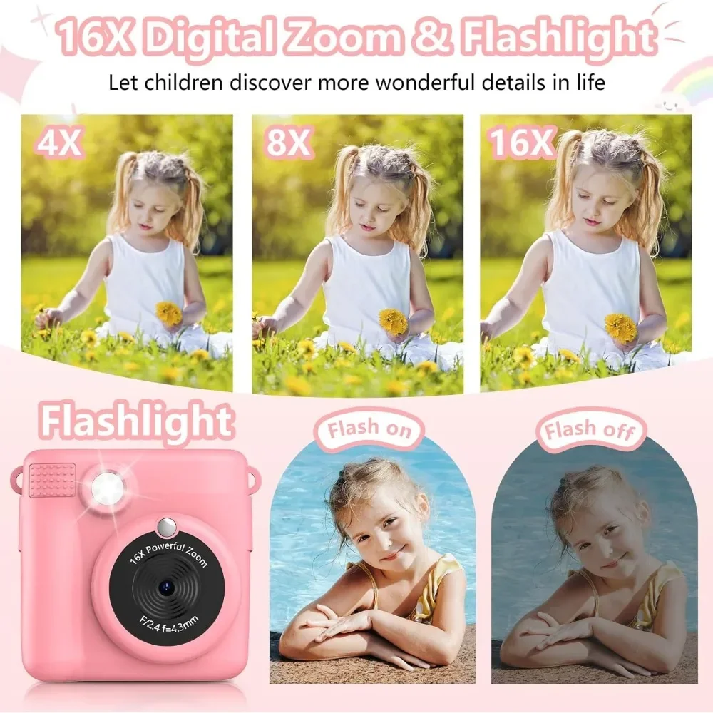 Instant Print Camera for Kids, - đánh giá và giá Kids Education App Free