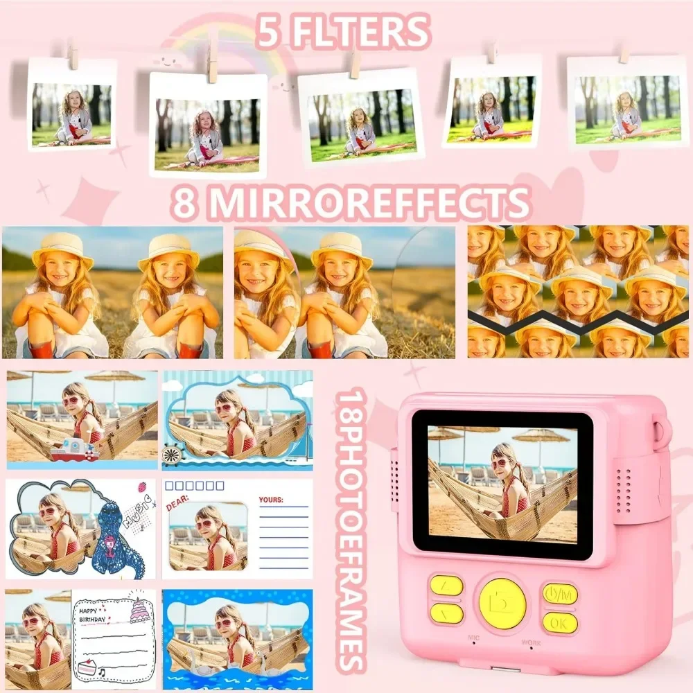 Instant Print Camera for Kids, - đánh giá và giá Kids Education App Free