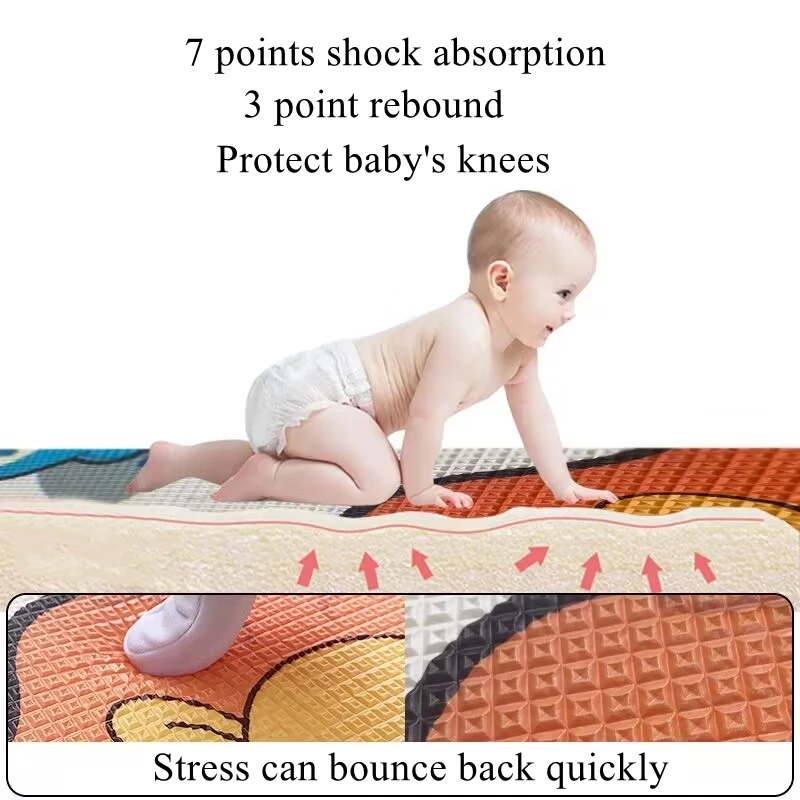Waterproof Thick 1cm Baby Play - đánh giá và giá Kids Education Bd