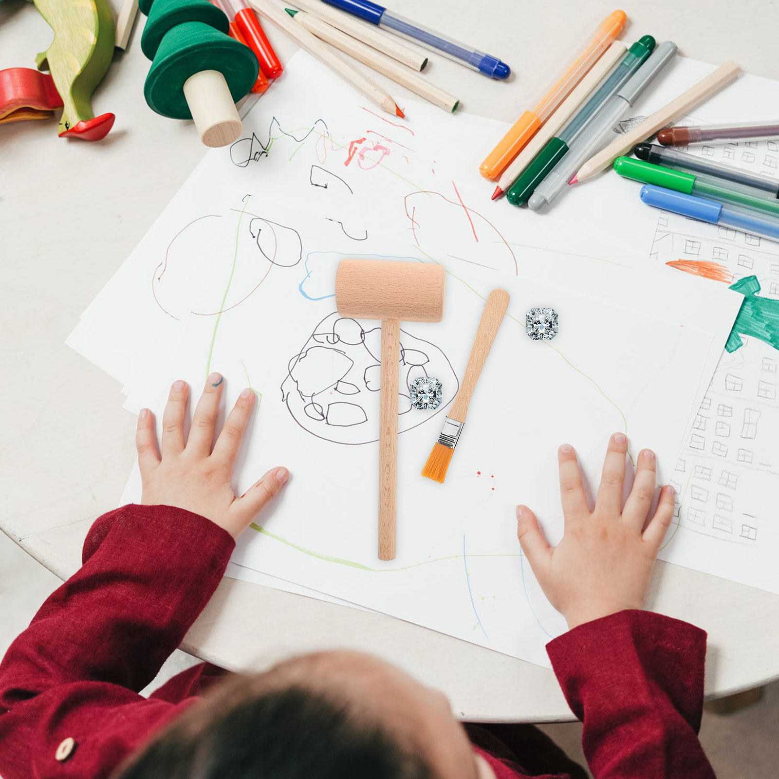 2Sets Kids Archaeological Exca - đánh giá và giá Kids Education Tools