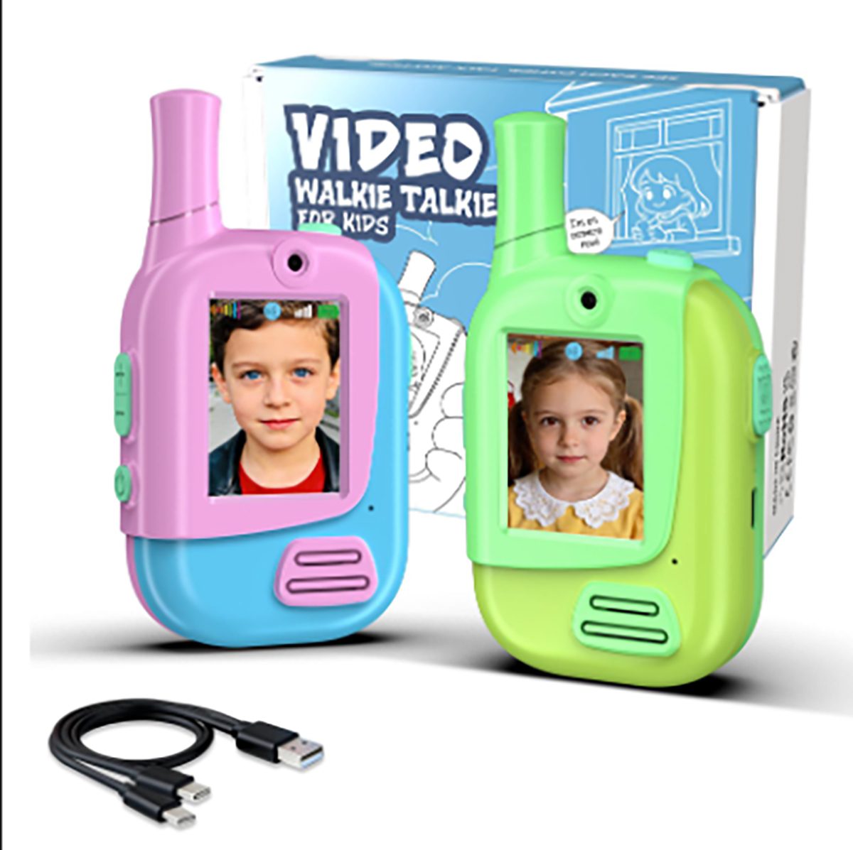 2 Pack Rechargeable Kids Video - đánh giá và giá Kids Education Video