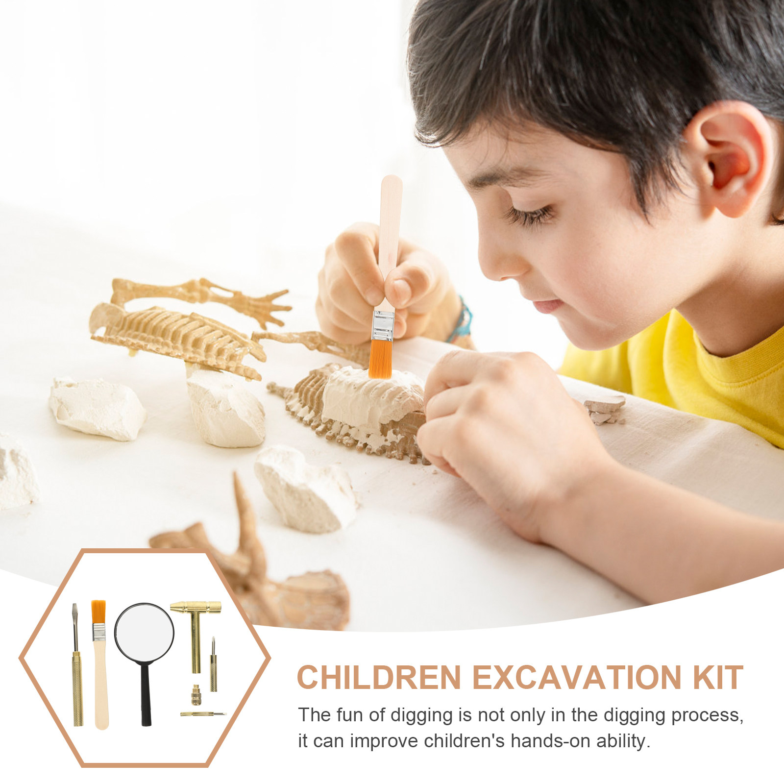 1Set Kid Excavation Tool Set S - đánh giá và giá Kids Education Tools