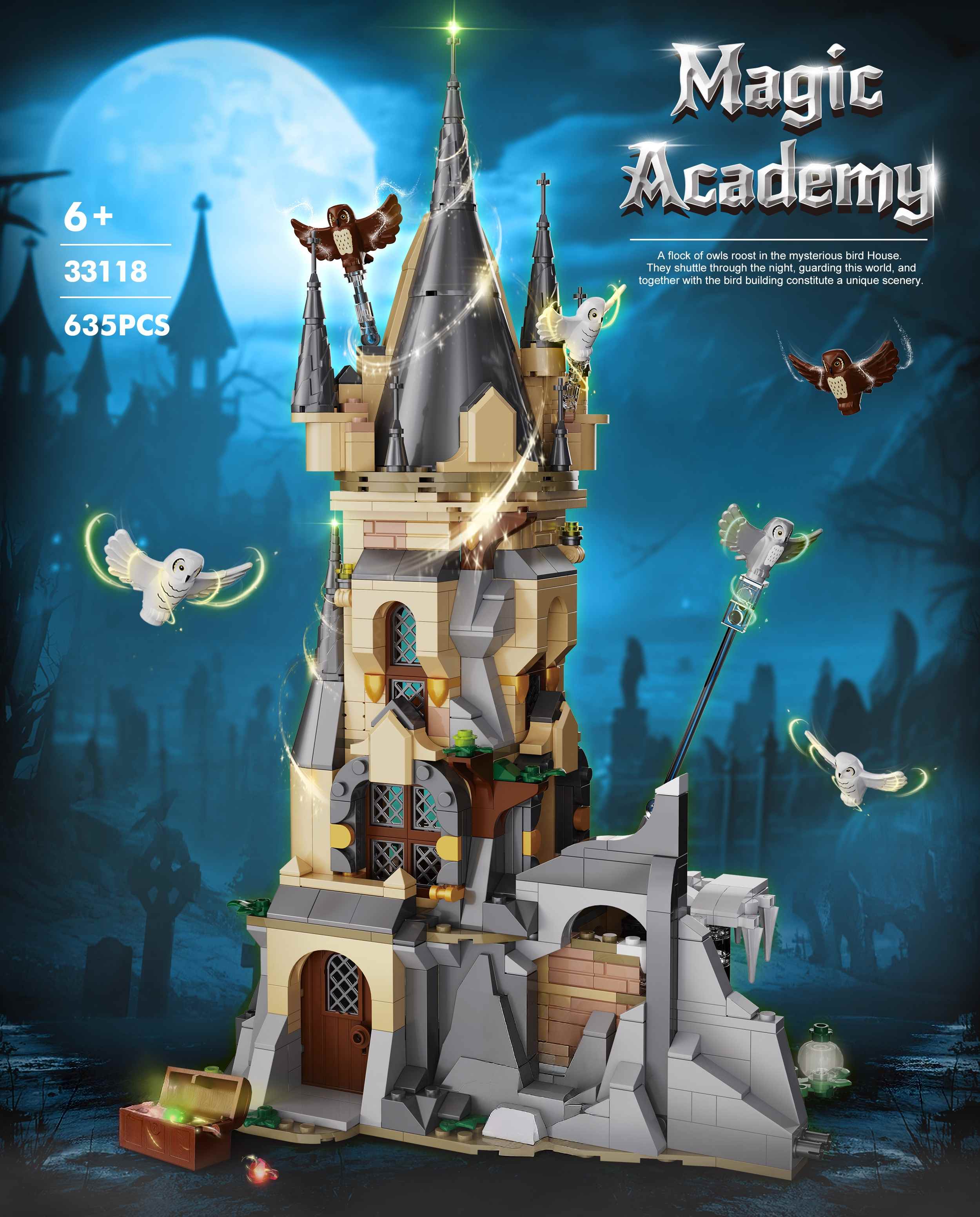 Magic Academy Castle Building  - đánh giá và giá Kids Education Academy