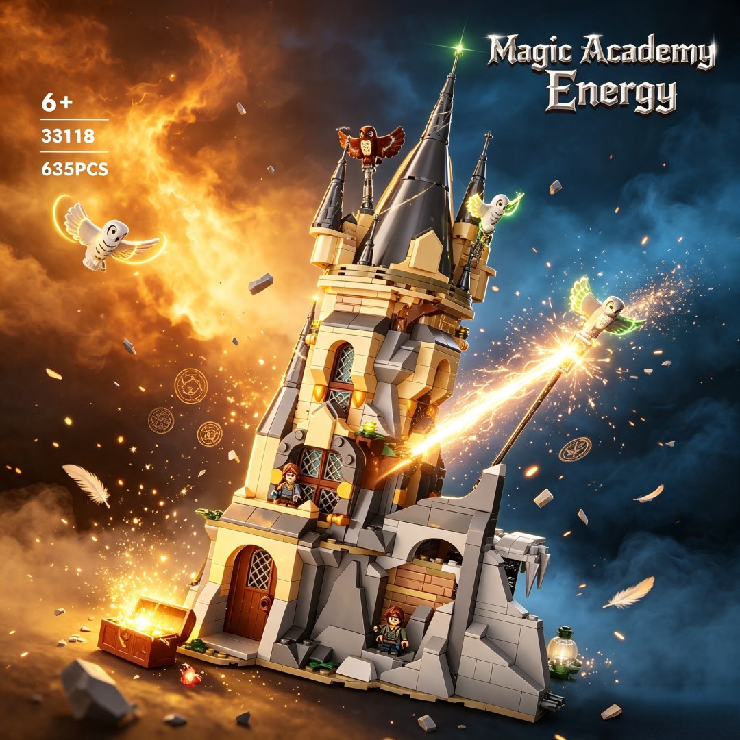 Magic Academy Castle Building  - đánh giá và giá Kids Education Academy